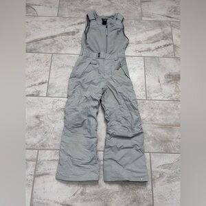 The North Face Hyvent Girls Snow Bibs Overalls Pant Ski
Snowboarding
Small 
Grey